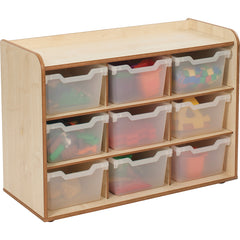 3 X 3 Tray Unit Clear Trays