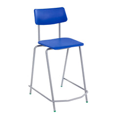 Bs High Chair 670Mm High Blue