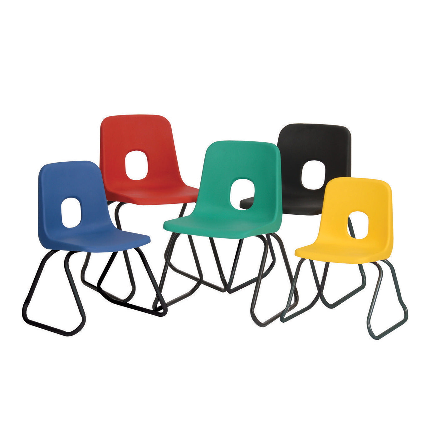 Chair Classroom Sizemark 2 Yellow