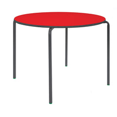 Circular N-S Table Sizemark 1 White