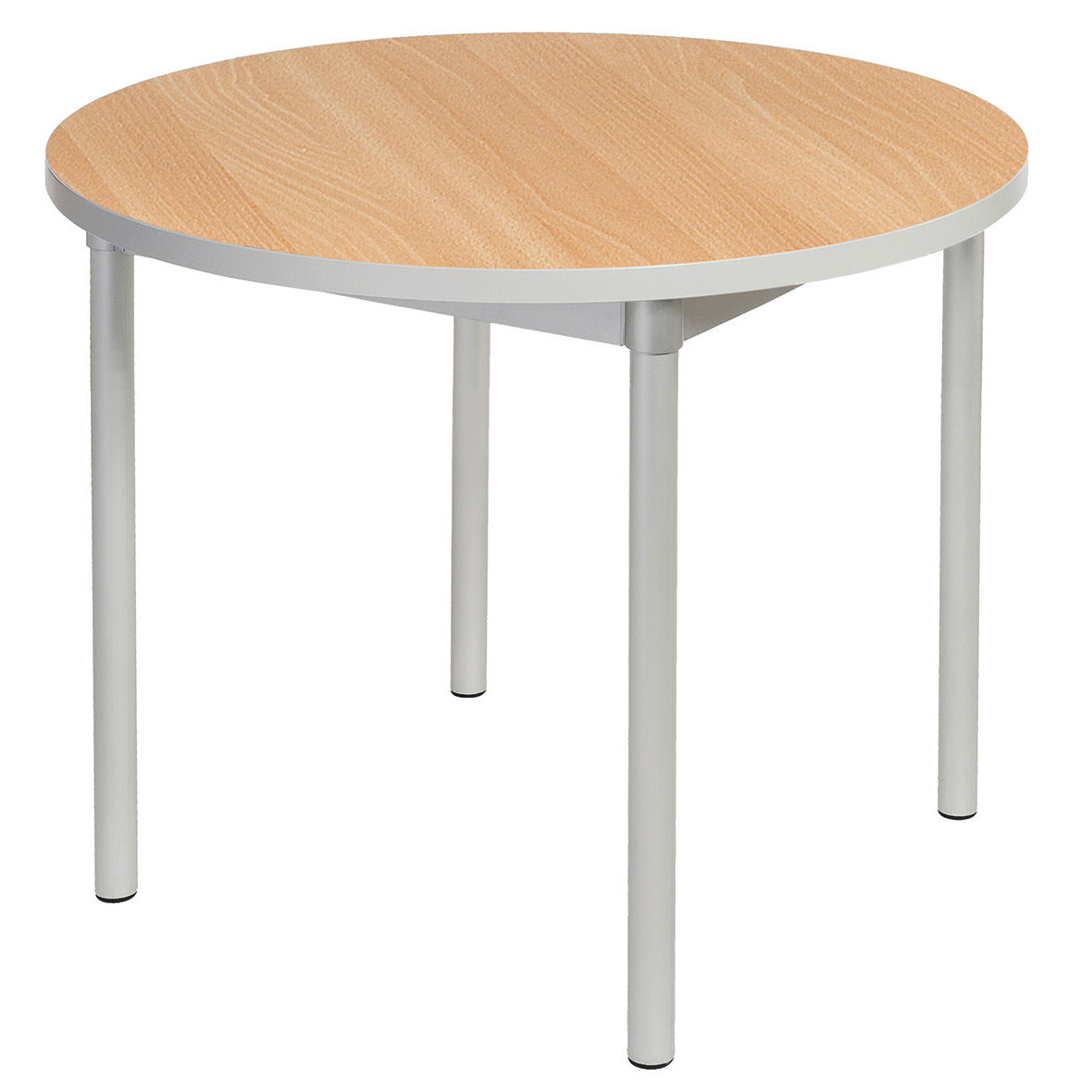 D-Table Round 900Mm Dia Orange