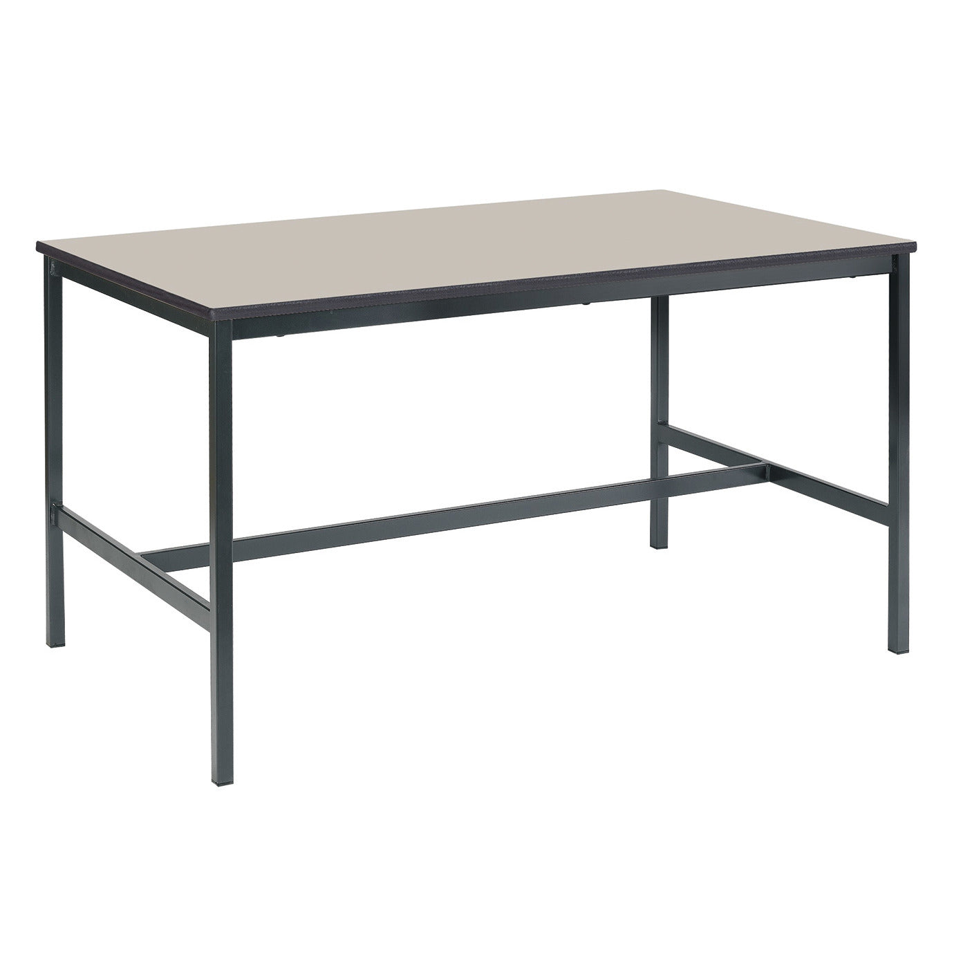 H-Table 850Mm Ailsa Top-Charc Edge