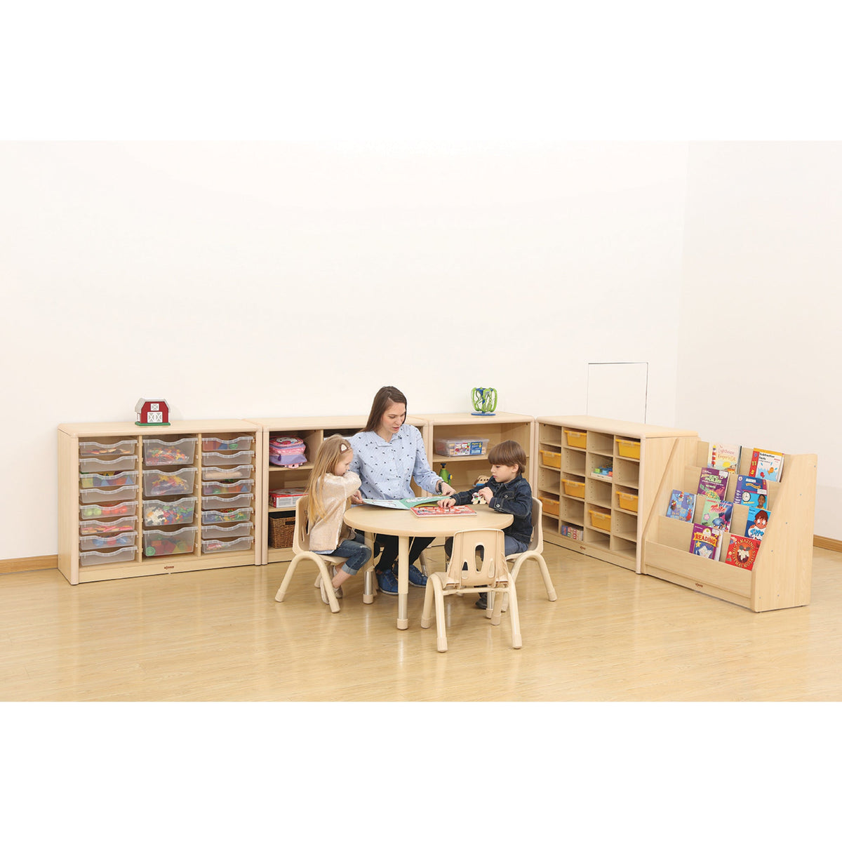 Height Adj-Table Round 800Mm Dia