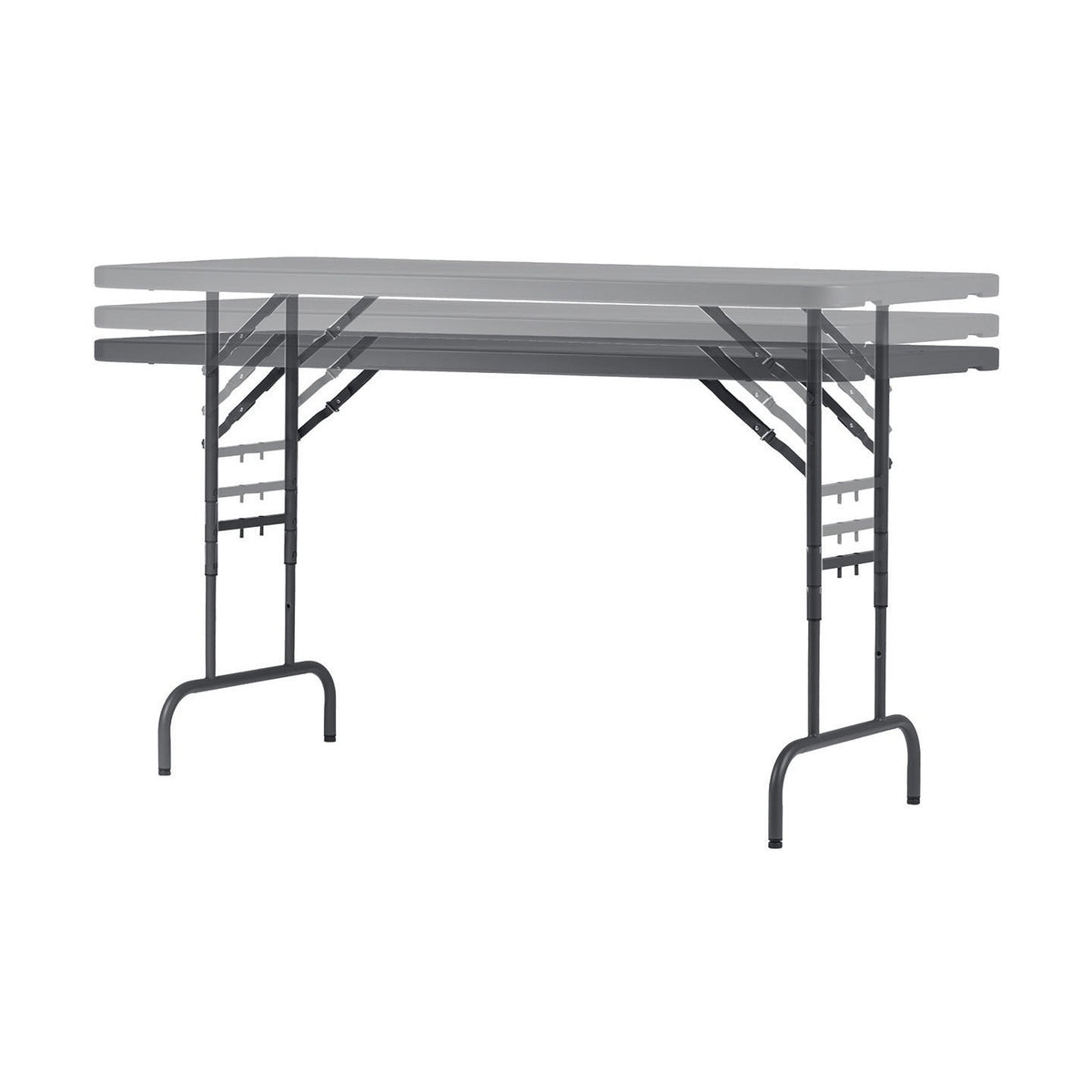 Ltweight Foldingtable Height Adjust