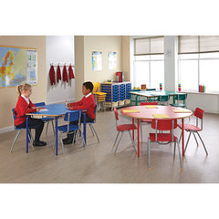 N-Table Rect. 460Mm Soft Blue
