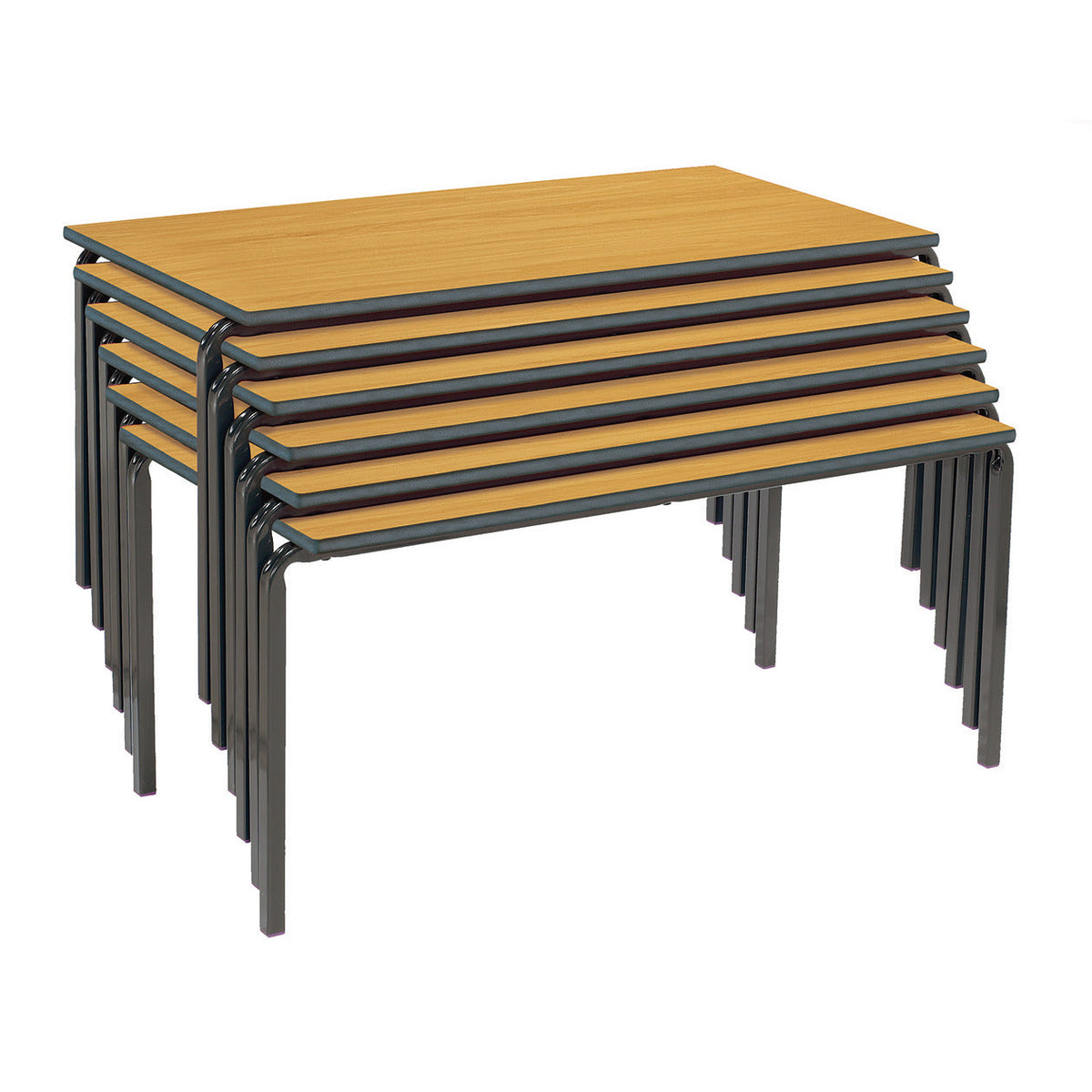 Rect. S-Table Sizemark 4 Beech