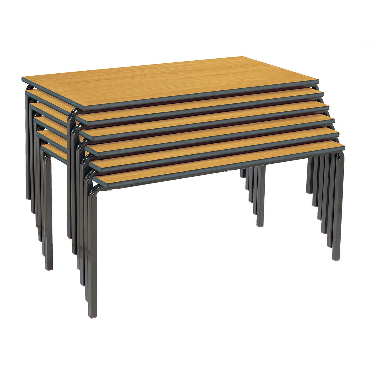 Rect. S-Table Sizemark 5 Beech
