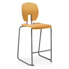 Se Stool+Back D-Gr Fr 685Mm H Lavend