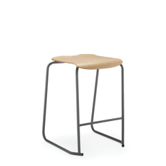 Se Stool Non Fr No Back 430Mm Black