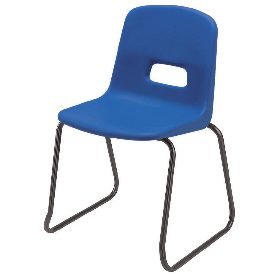 Skid Base Chair Sm 6 Grey