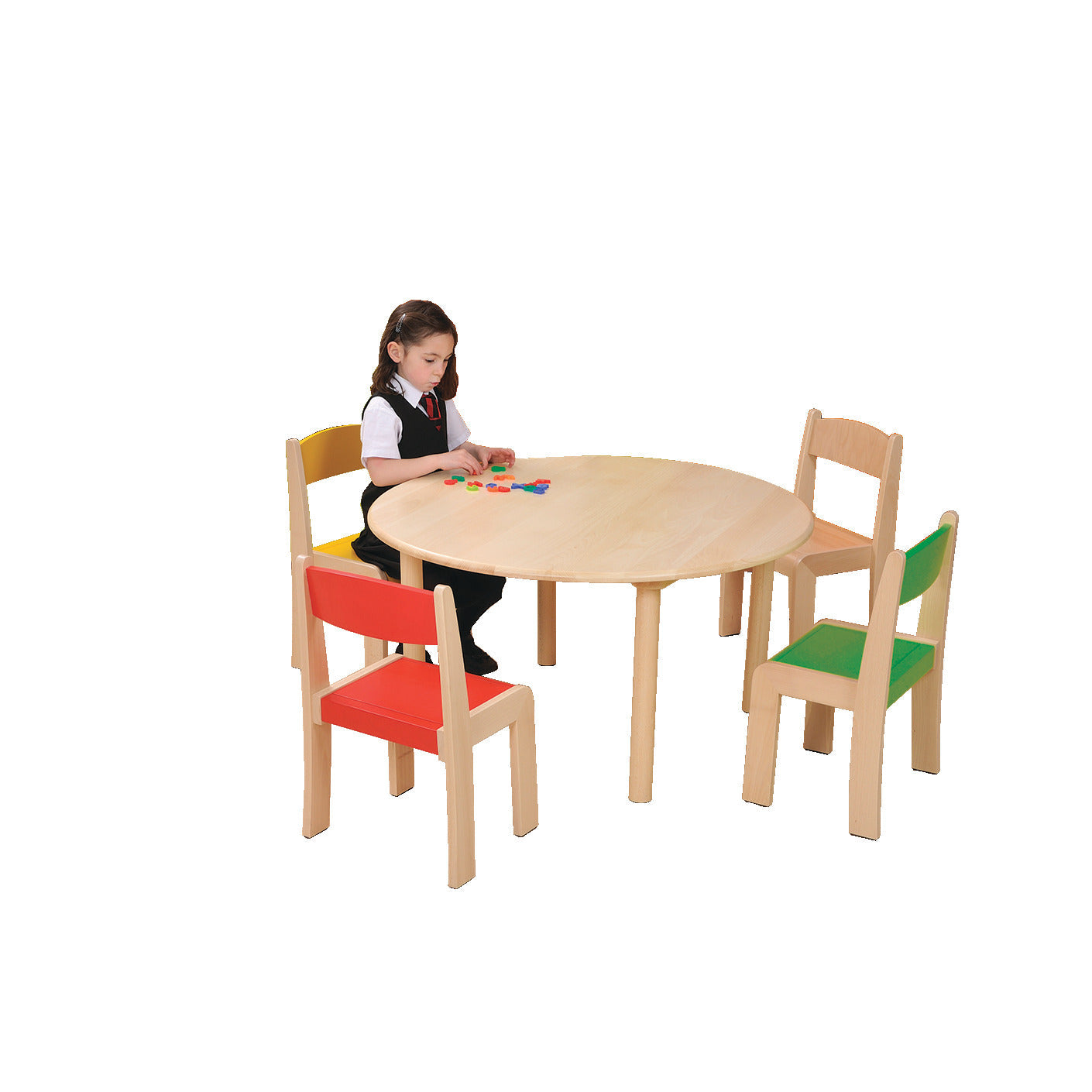 Table Circ Natural Beech - Sm1 470Mm