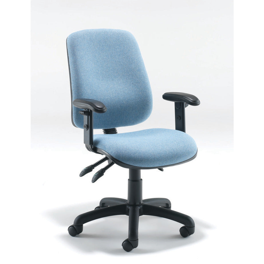 Chair Adj-Arms Posturepaedic Ocean