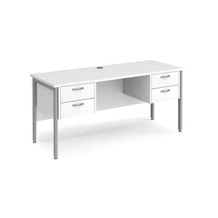 Desk 1600X735 600D 4Draw Oak