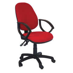 H-Back Chair With Fixed Arms