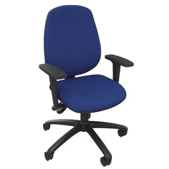 Hi Bk Op Chair Adj Arms Onys100