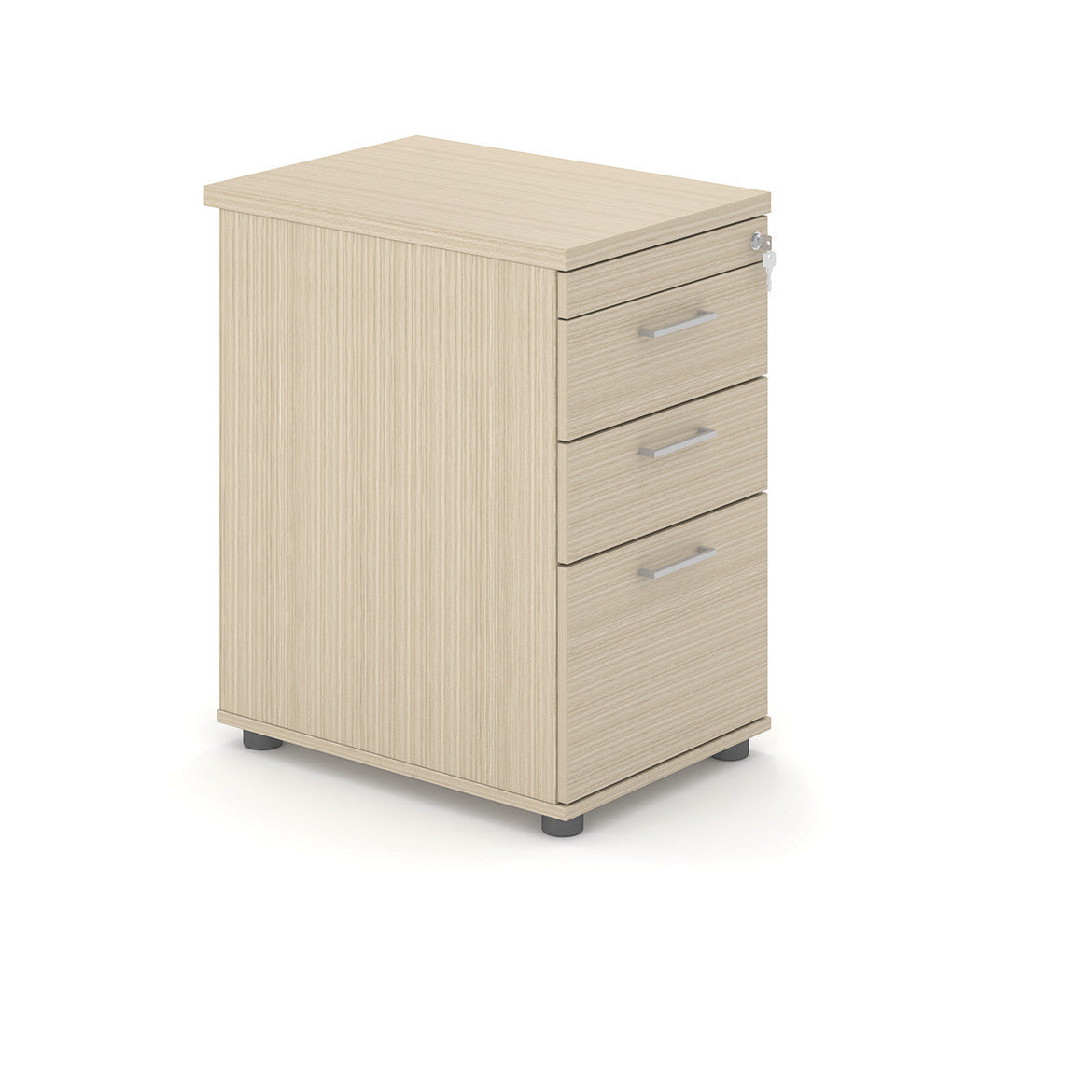 Lock 415X600X720H 2 Draw 1 Fil Draw