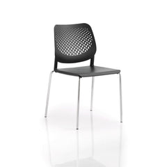 Lof Stk Chair No Arms Blue