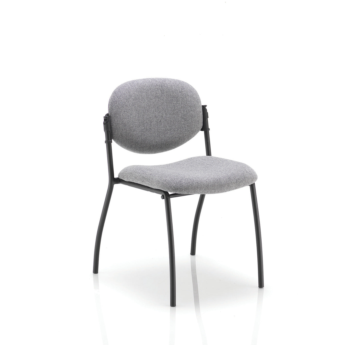 Oval Stk Chair Blk Fr Madura