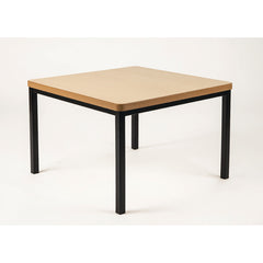 Reception Table Steel Frame-Beech