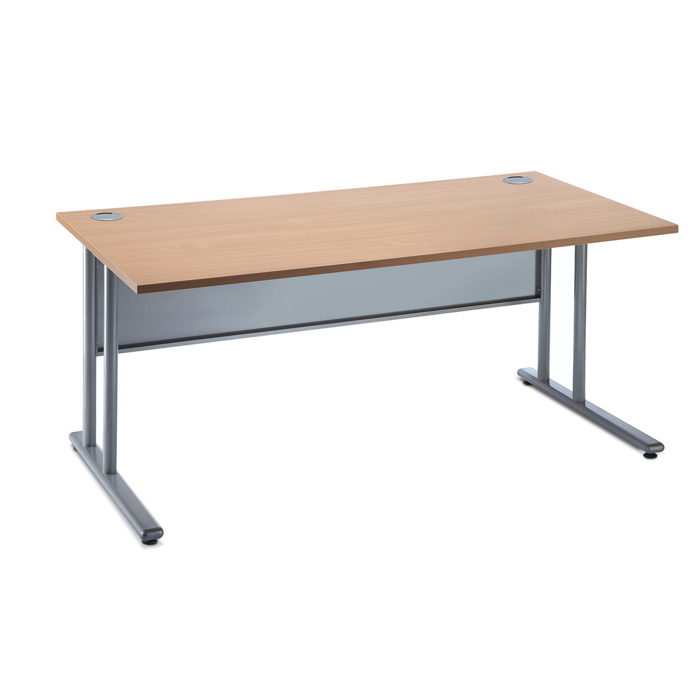 Rect Dsk 1400W Beech