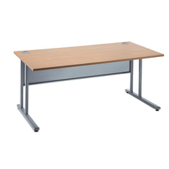 Rect Dsk 1600W Maple