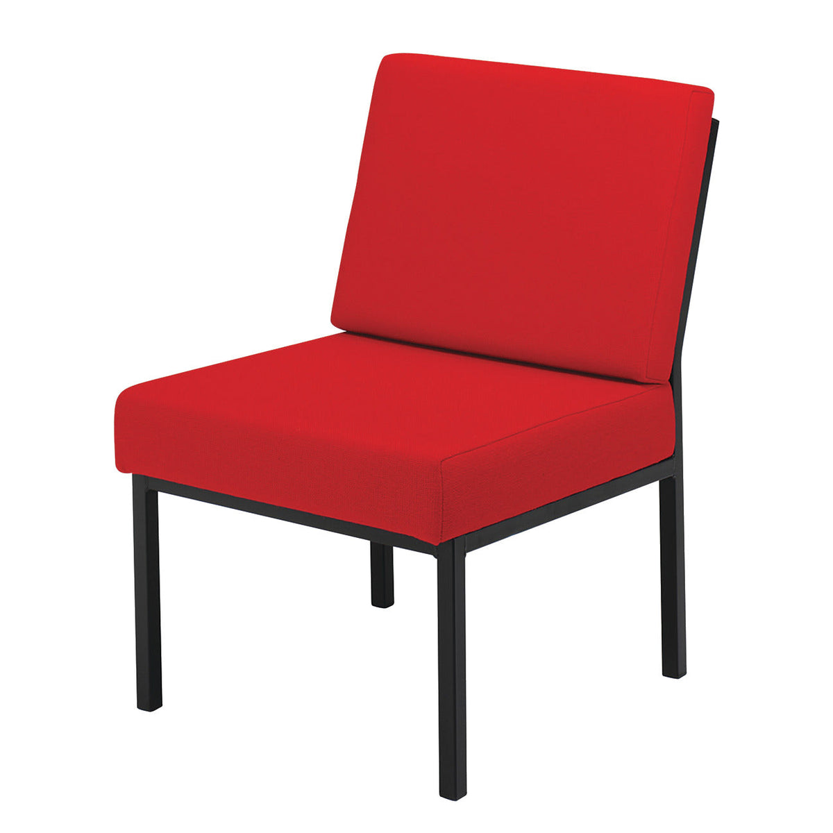 S-Buy Recep Sq Blk Fr No Arms Madura
