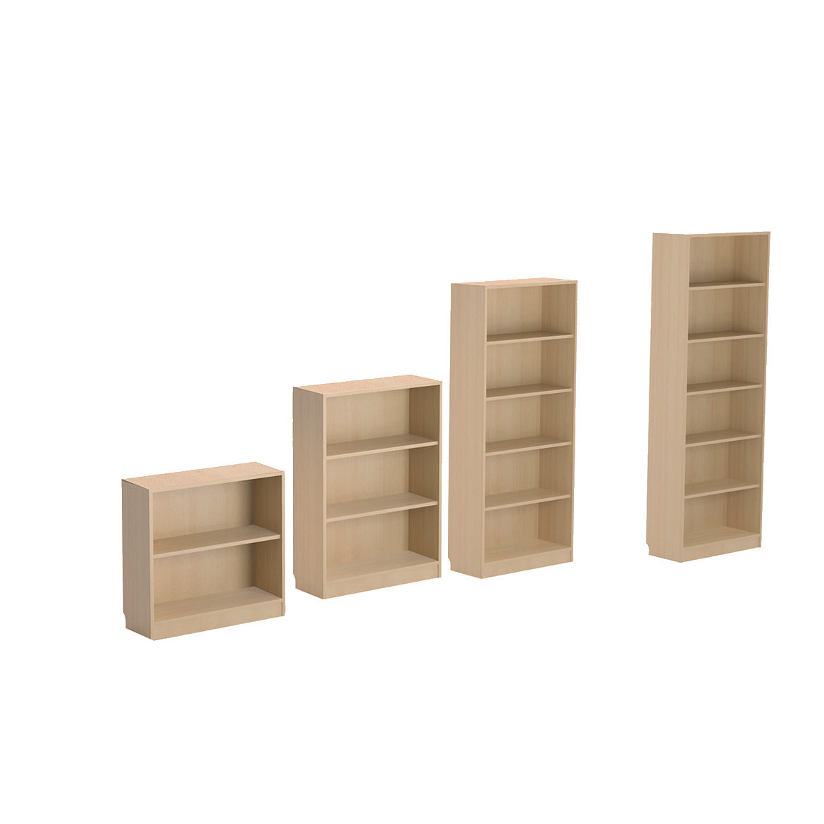 Smartbuy Bookcase 800Mm 1 Adj Oak