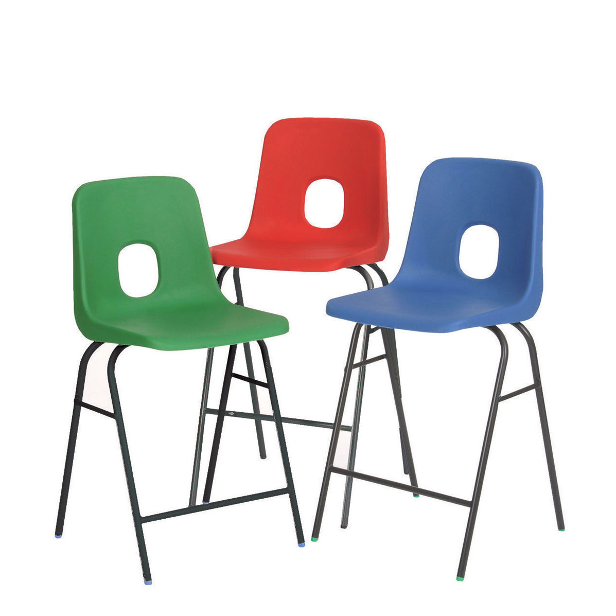 Stool E-Series 610 St Ht Green