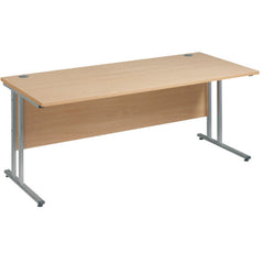 Straight Desk 1600Mm Width Oak