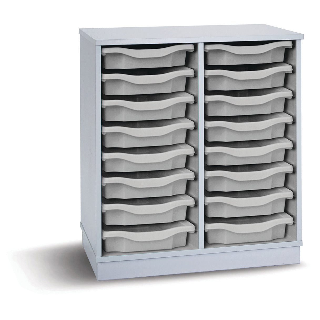 12 Tray Unit White