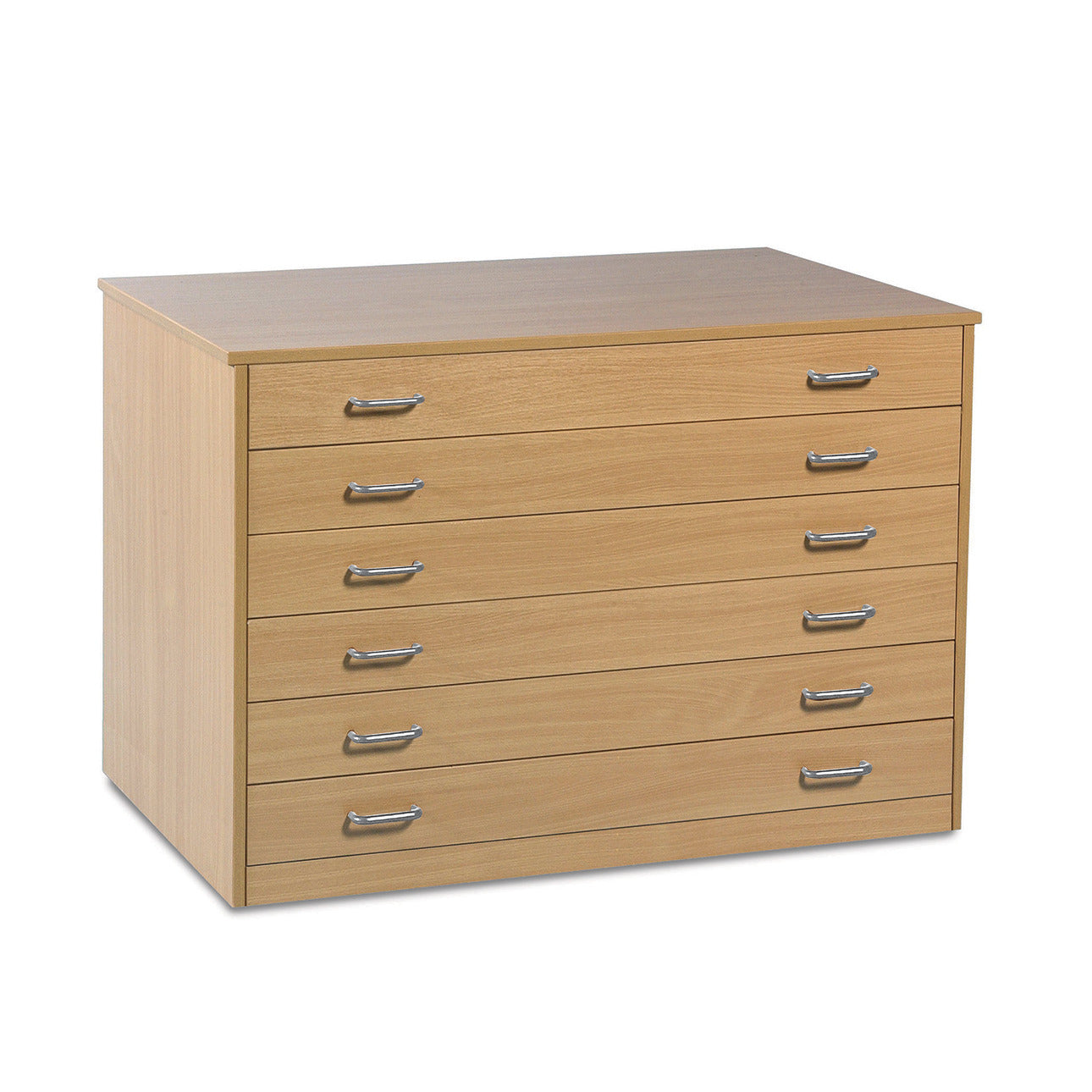 6 Drawer Chest Maple