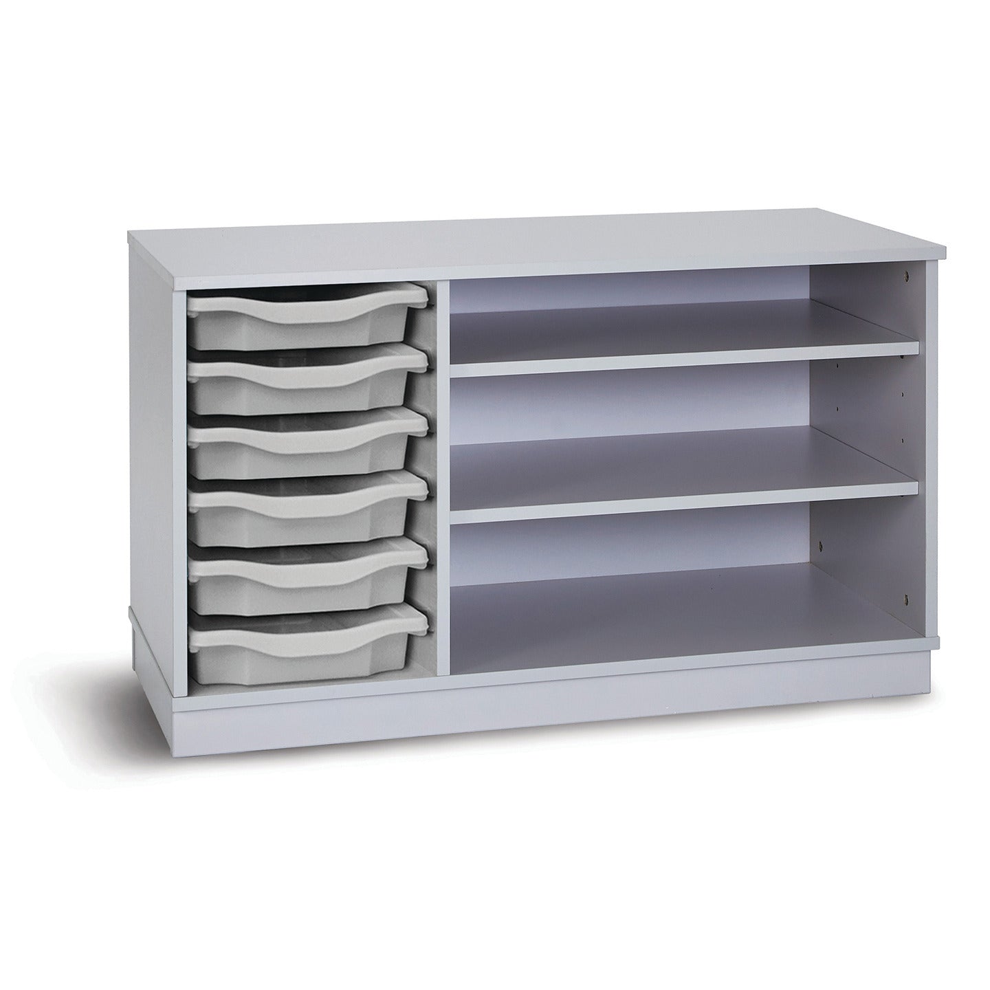 6 Tray Unit White