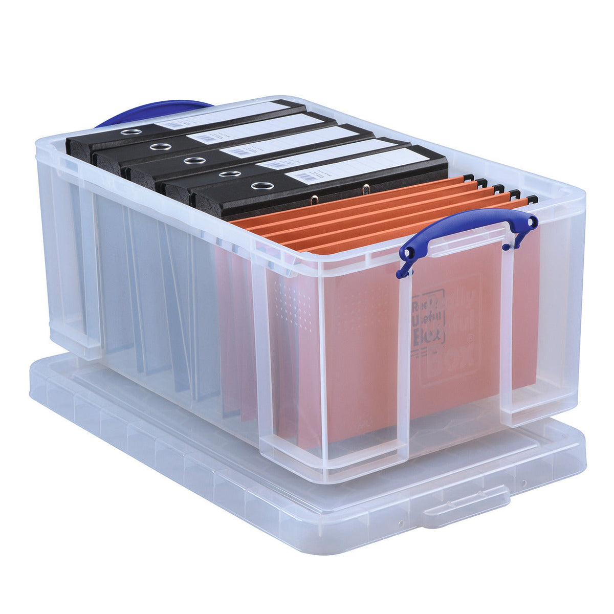 Box Really Useful Clear 64L
