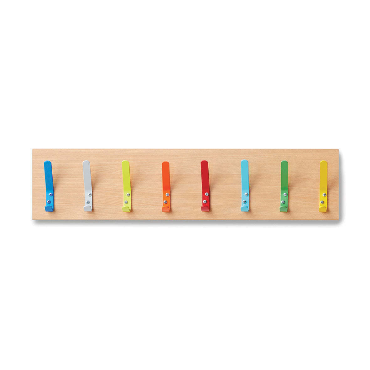 C-Room Mfc Board With 8 Hooks Beech