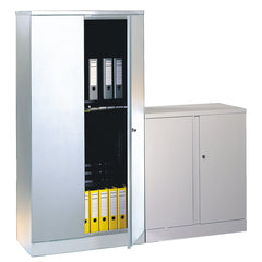 Cupboard 1800 Double Door Black