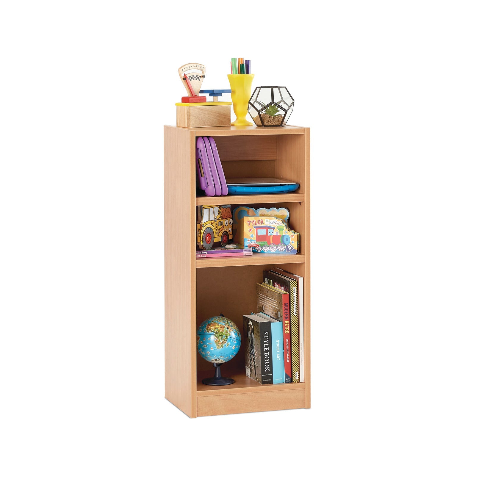 Library Nar Sgl Static 900Mm Ht