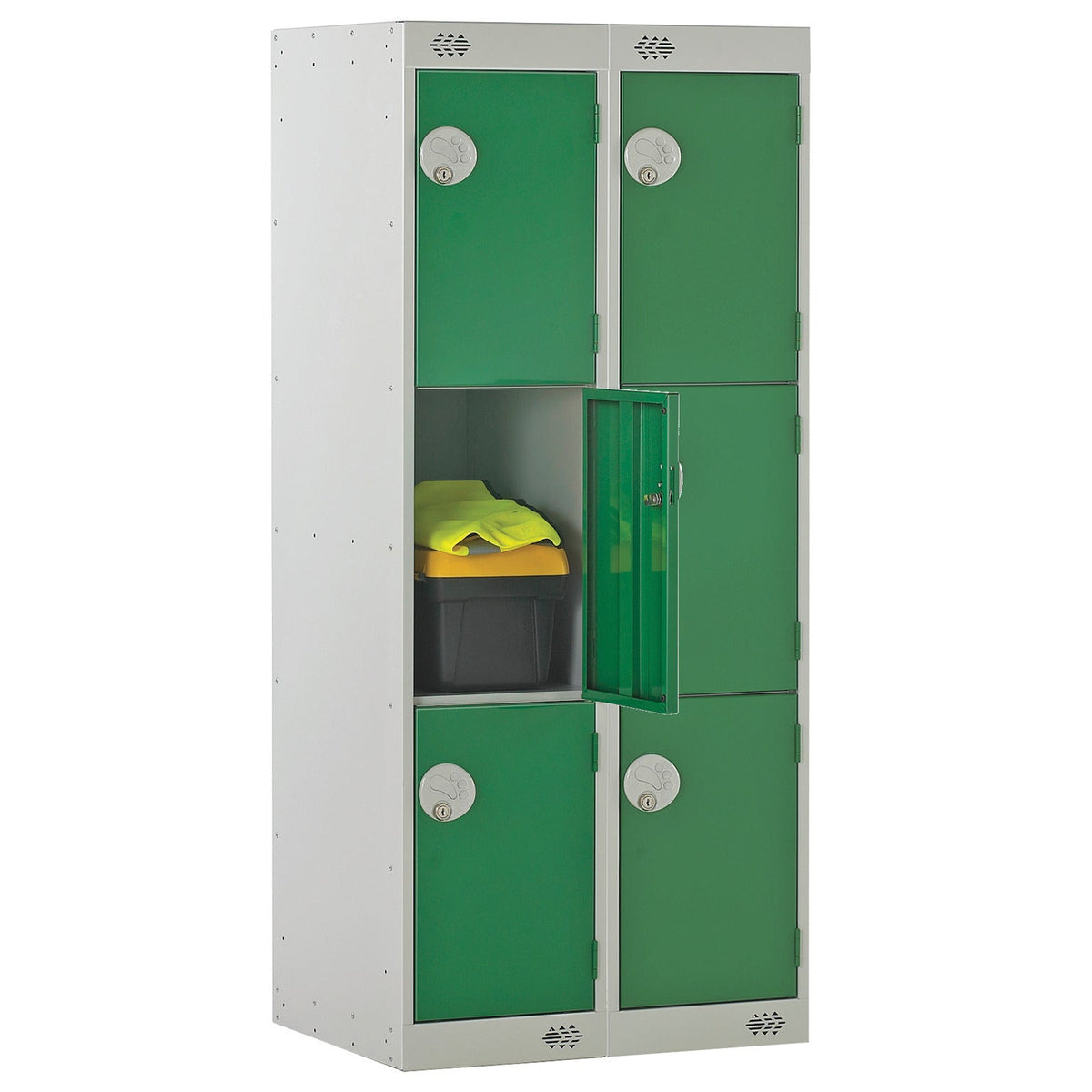 Locker 3 Door Nest 2 Blue