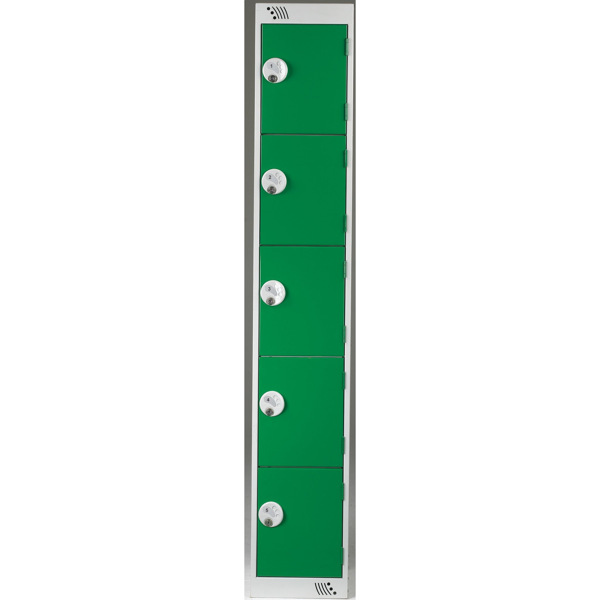 Locker 5Dr-1Nest K-Lock-Blue Doors