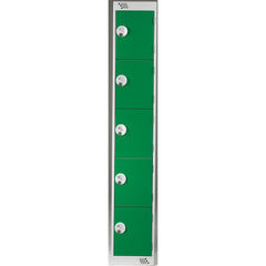Locker 5Dr-1Nest K-Lock-Blue Doors