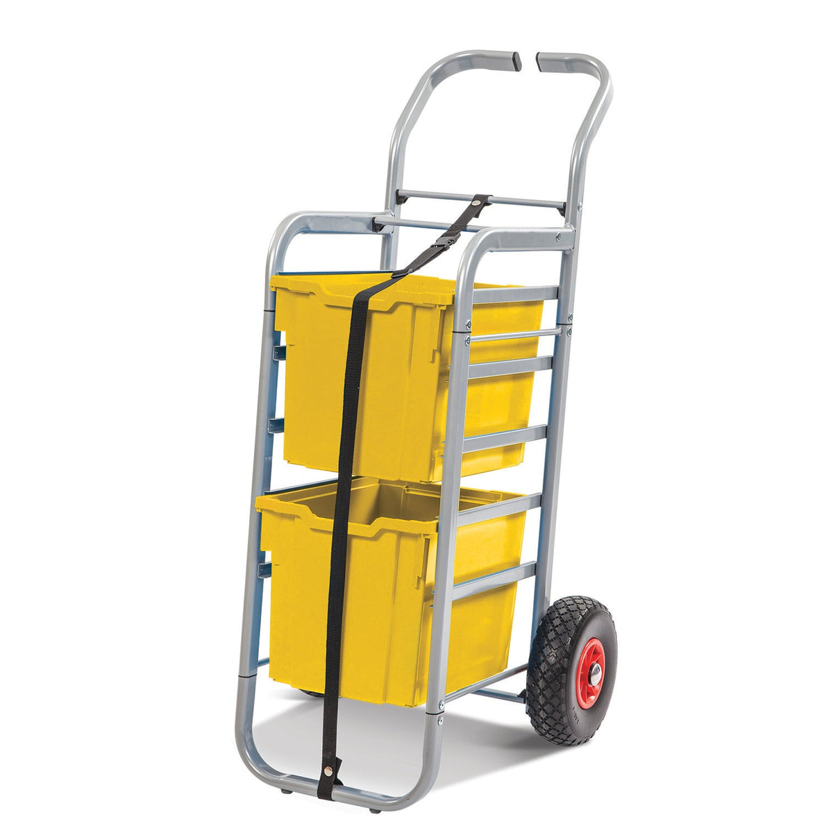 Silver Cart 2 Jumbotray Sun Yellow