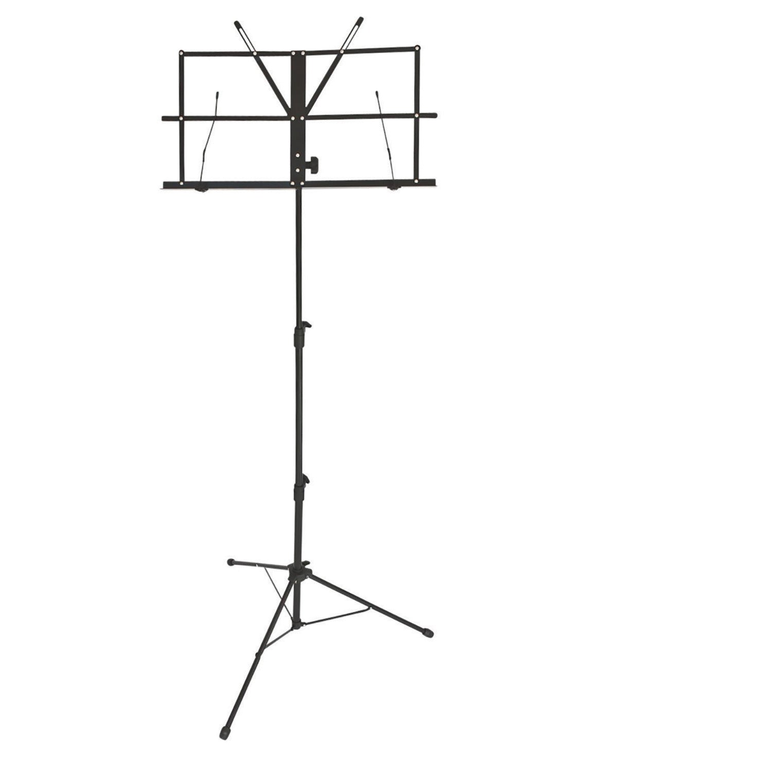 Light Folding Music Stand Black