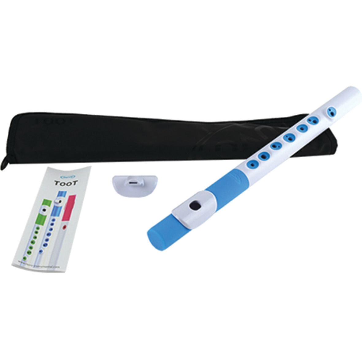 Nuvo Toot-Bag White - Blue Trim