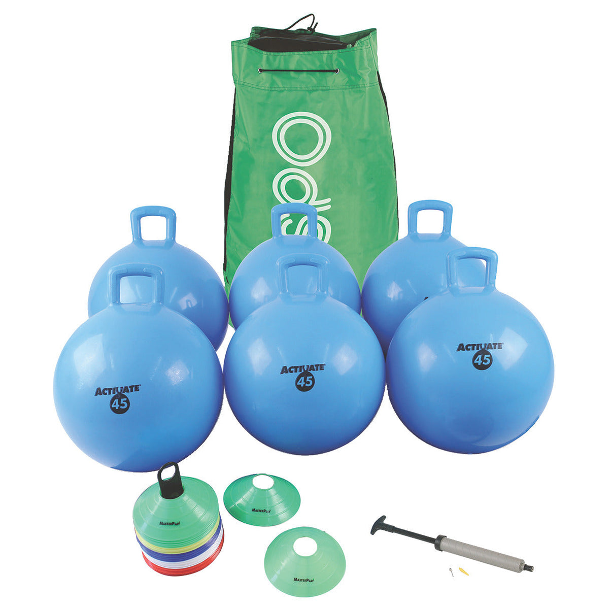 Space Hopper Race Kit 550Mm Green