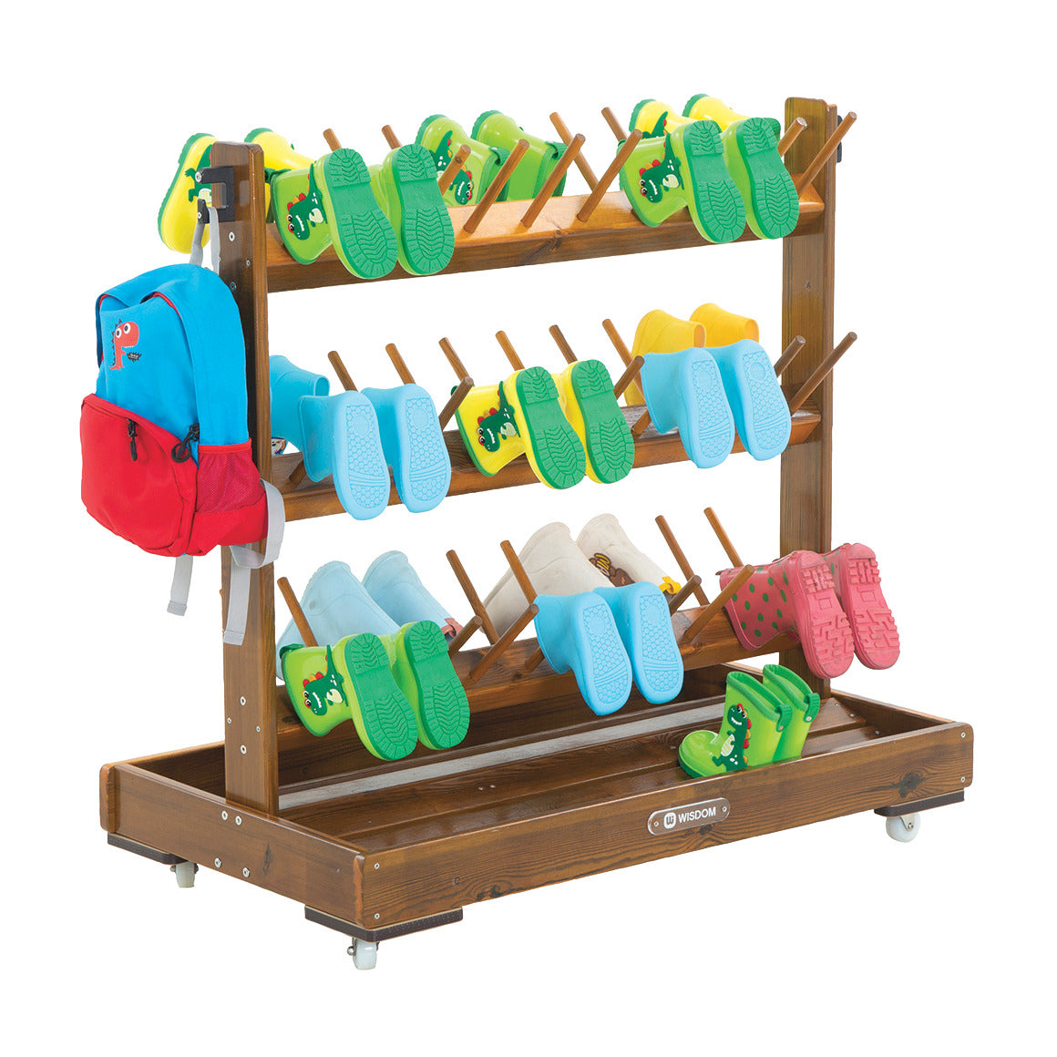 Outdoor Welly-Shoe Rack
