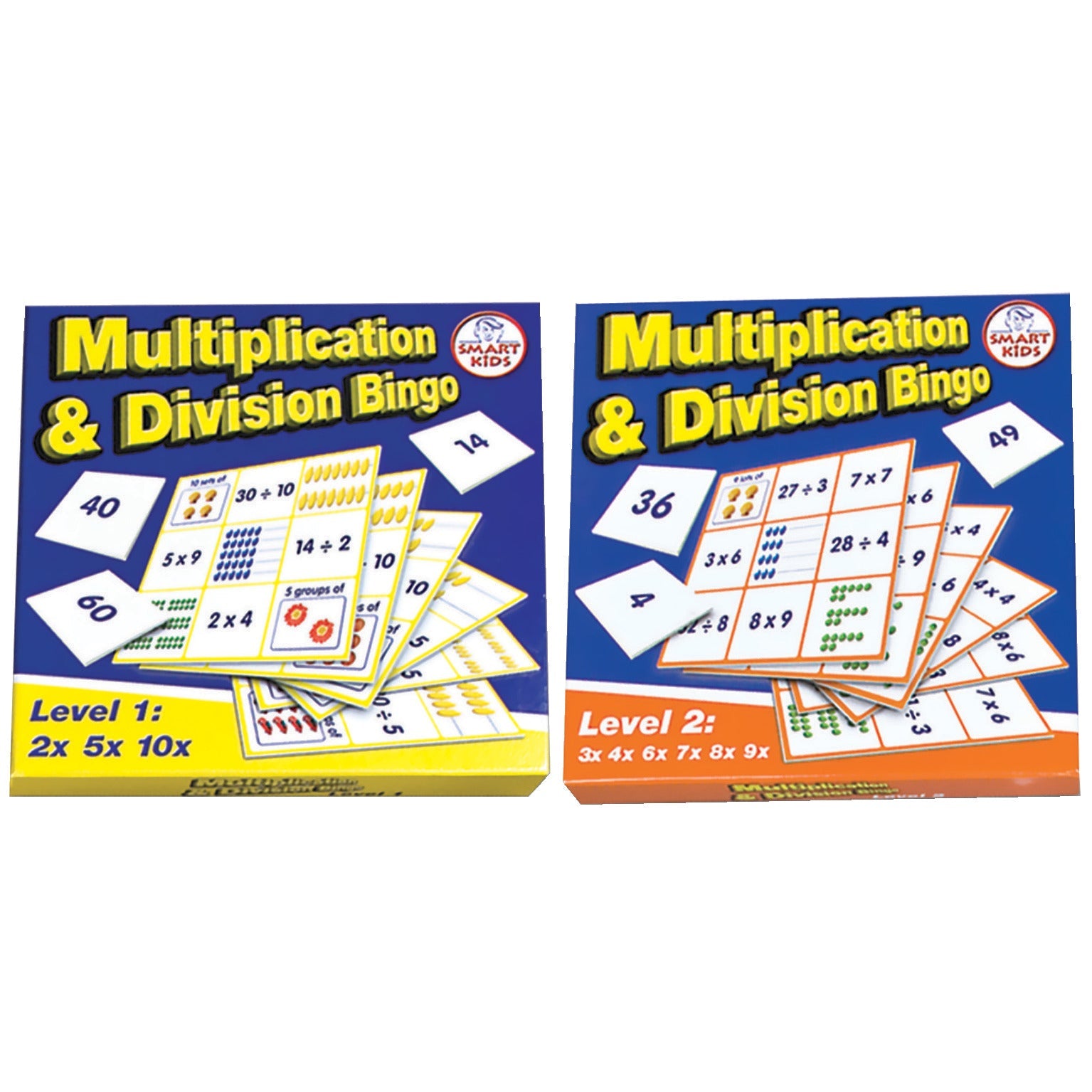 Bingo Multiply-Divide Level 1-2