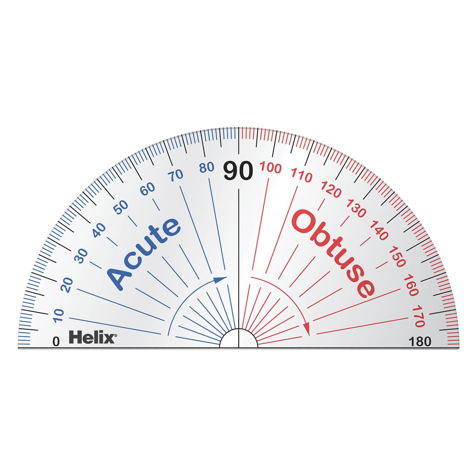 Helix Learning Protractor 25Pk