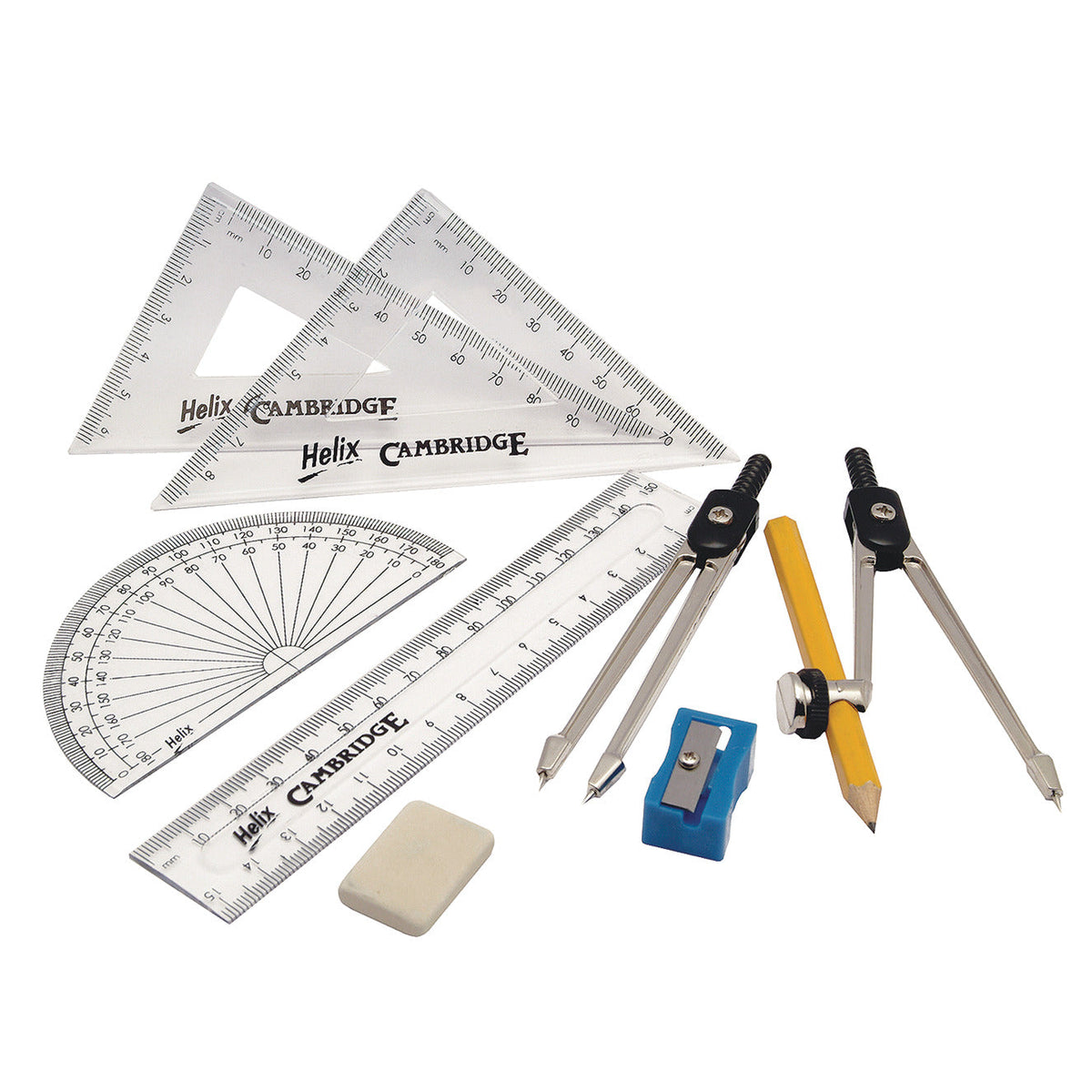Maths Set In A Tin