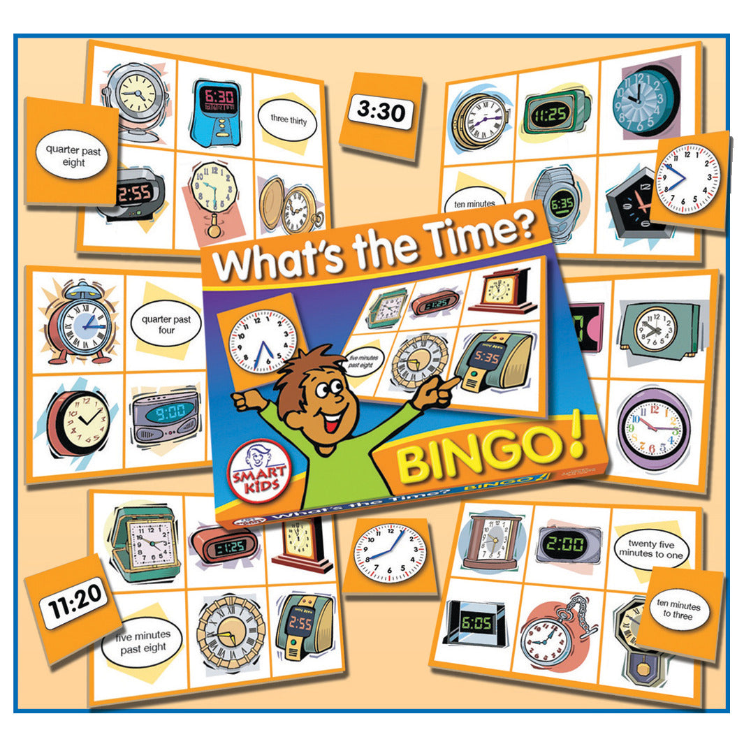 What-'S The Time? Bingo