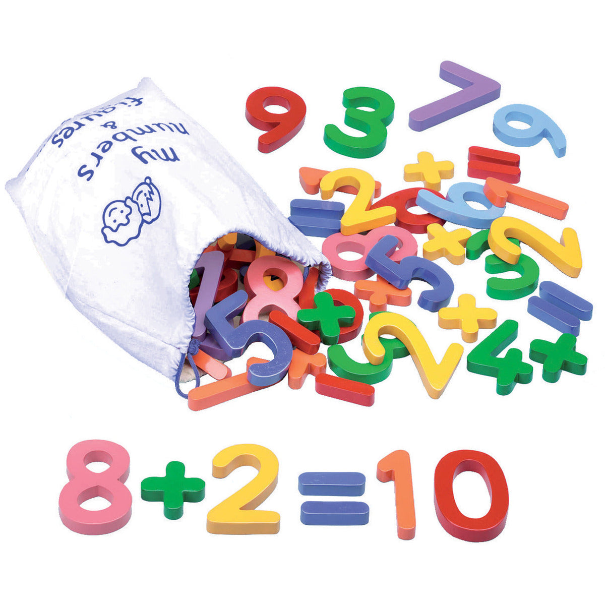 Wooden Numbers Set