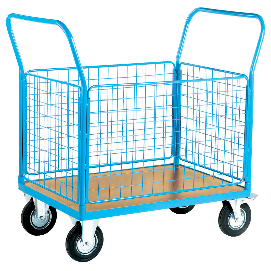 Platform Truck 1200X800 4 Mesh Sides